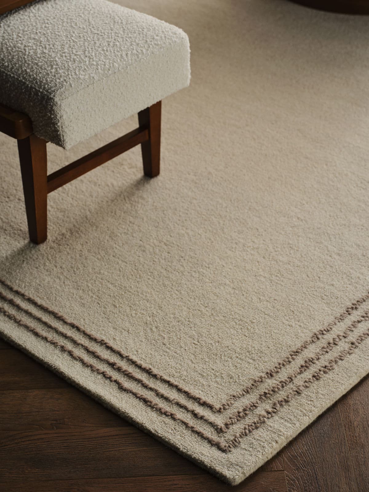 Luxury wool rugs manufactured in India